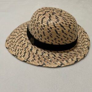 Stylish Tan and Black Women's Hat